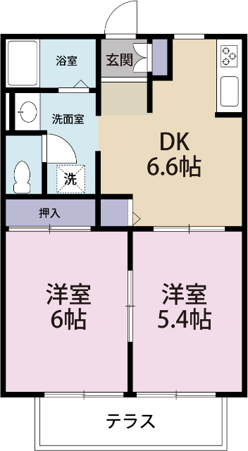 ルミエール山本の間取り