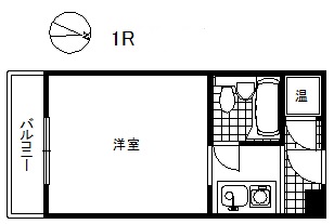 カサベラエステ三宮の間取り