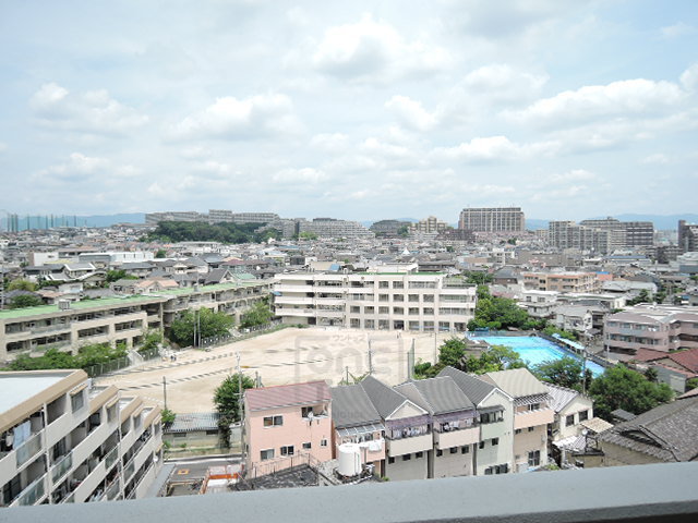 【摂津市千里丘のマンションの眺望】