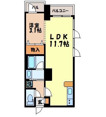 FIXビル（若葉町）の間取り