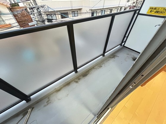 バルコニー　※別部屋の写真です