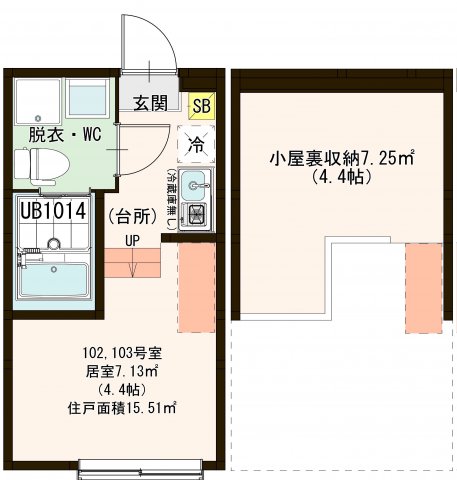 NEXSTAGE北綾瀬の間取り