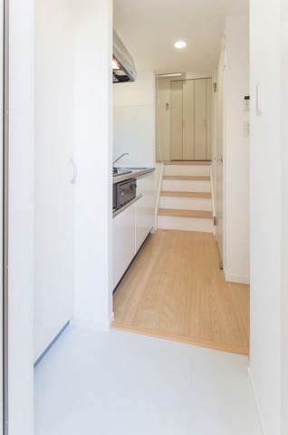 玄関　プランドール天台の玄関