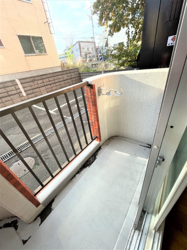 バルコニー　バルコニー付きです♪
