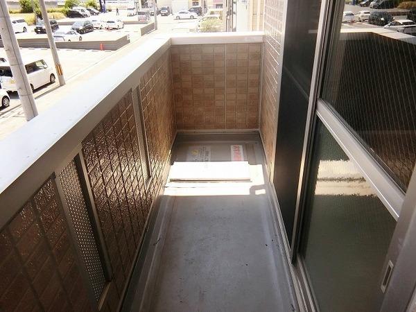 バルコニー　日当たり良好！