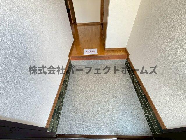 玄関　ゆったりとした玄関です