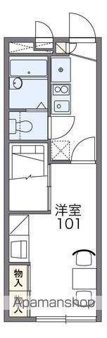 レオパレス久万ノ台の間取り写真