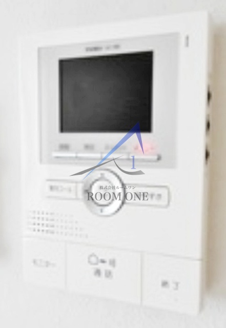 セキュリティ　モニター付きインターホンです。