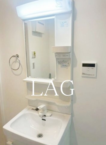 洗面設備　洗面台です。