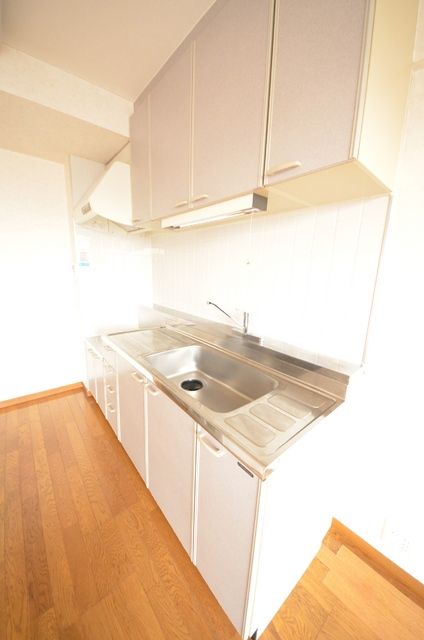 キッチン　２口設置可能キッチン