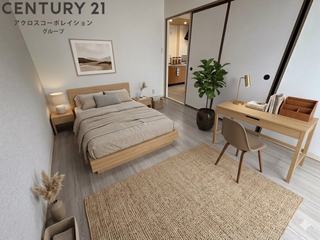 居室・リビング　画像中の家具はAIにより配置加工しているため、付属しません。