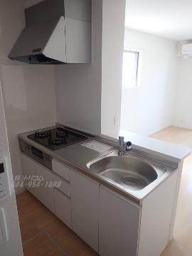 キッチン　３口ガスコンロ