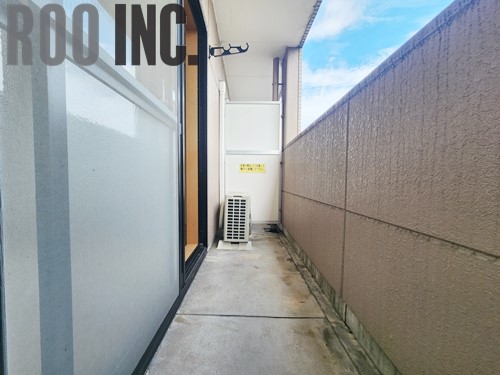 バルコニー　写真は反転のお部屋です
