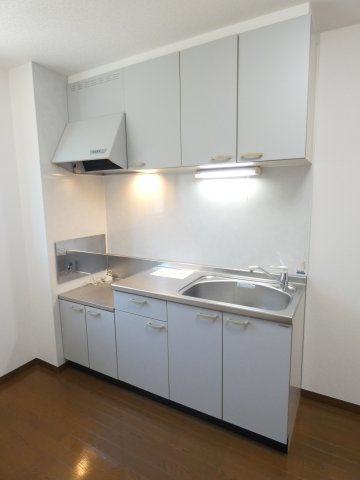 キッチン　ガスコンロ設置可