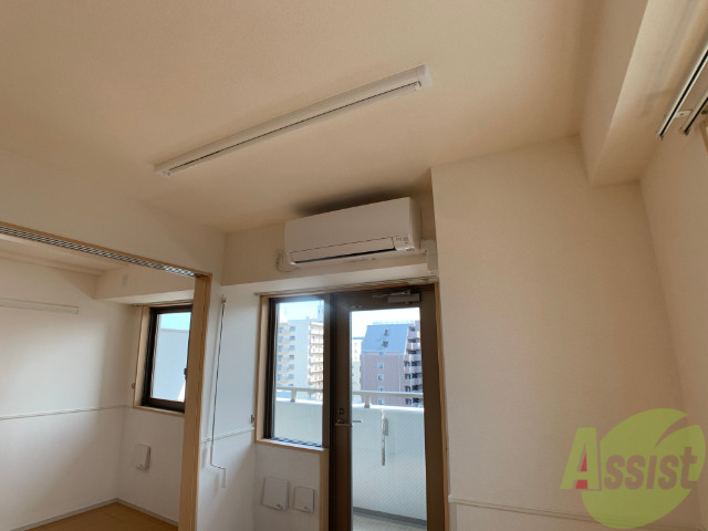 その他設備　エアコンが設置してありますので、寒暖対策もばっちり。