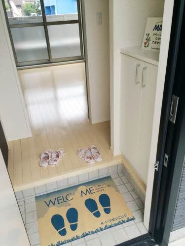玄関　玄関♪