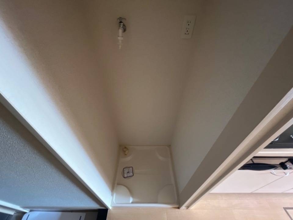 洗面設備　洗濯機置場