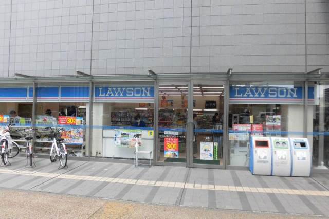 コンビニ　ローソン岡山リットシティビル店（コンビニ）まで136m