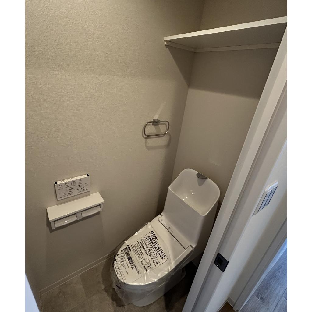 トイレ　ゆったりとした空間のトイレです