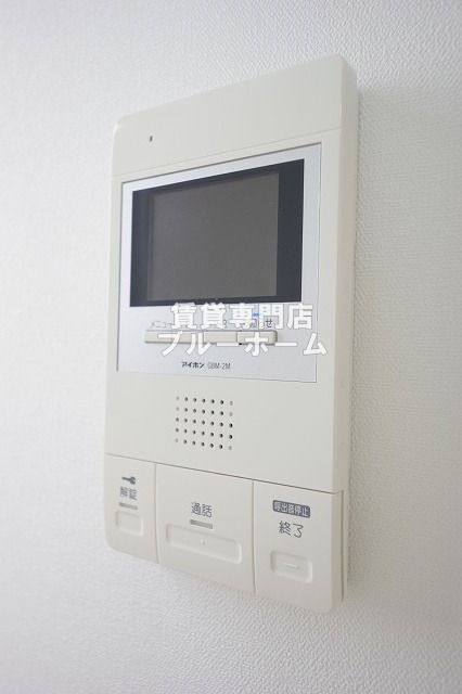 セキュリティ　モニター付きインターホン！