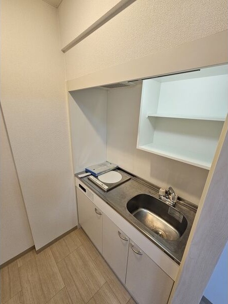 キッチン　※写真は同じマンションの違う部屋のものになります。
