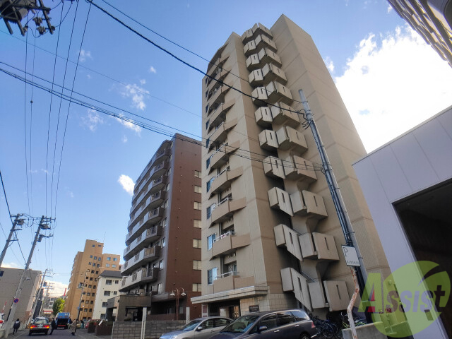 建物外観　札幌市中央区南２条西「フォレスト円山」