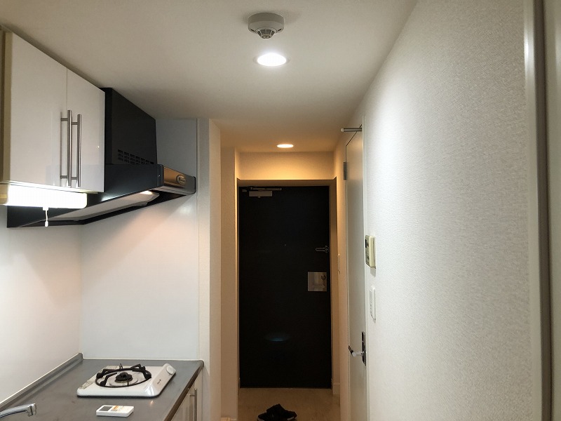 玄関　※過去退去時のお写真です