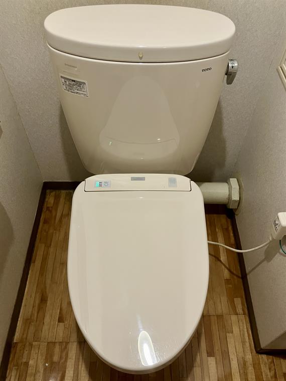 辻堂駅前ハイツ6号棟のトイレ写真