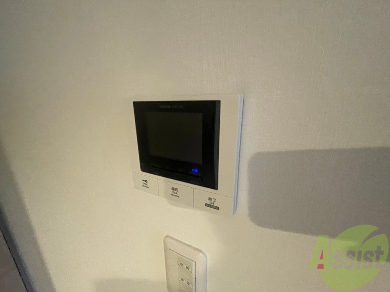 セキュリティ　来客時にはこちらのチャイムが鳴りますよ。