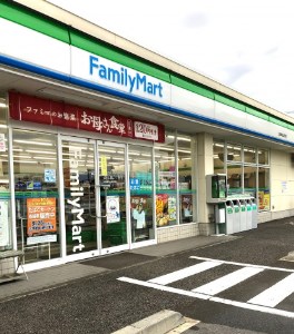 コンビニ　ファミリーマート 土浦摩利山新田店（コンビニ）まで295m