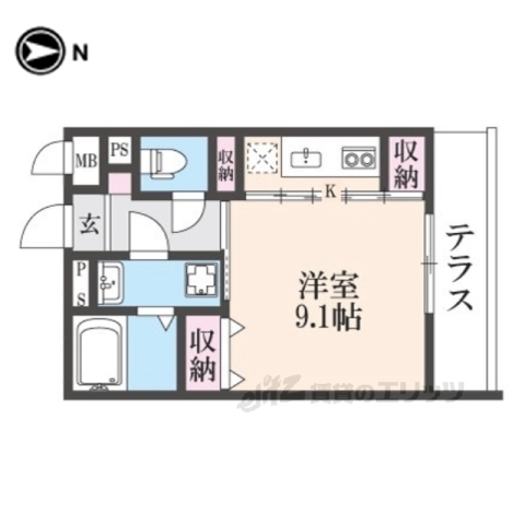 エルピスN5の間取り写真