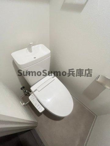 トイレ　ゆったりとした空間のトイレです