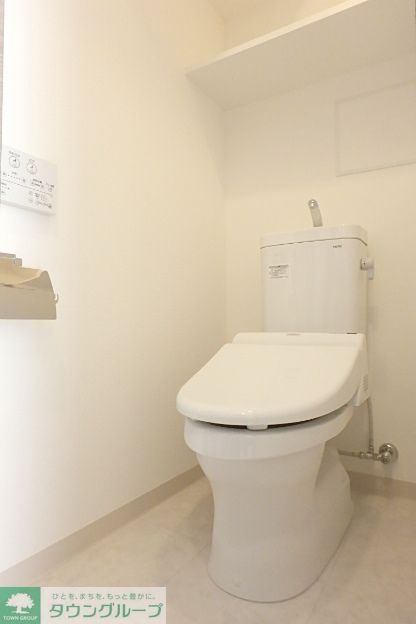 トイレ　ゆったりとした空間のトイレです