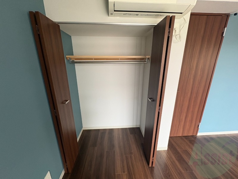 収納　収納もバッチリあるのでお部屋が片付きますよ！