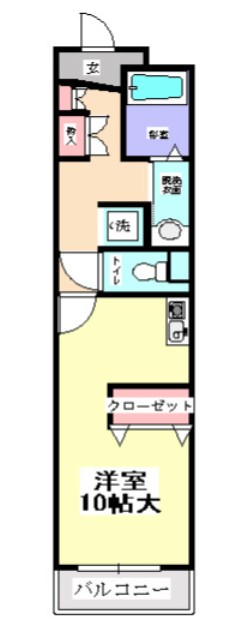 ＪＲ常磐線 柏駅 徒歩5分 5階建 築24年の間取り写真