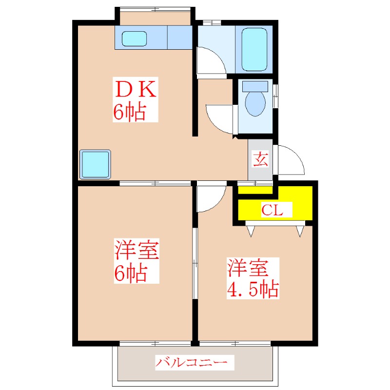 プレサージュ Iの間取り写真
