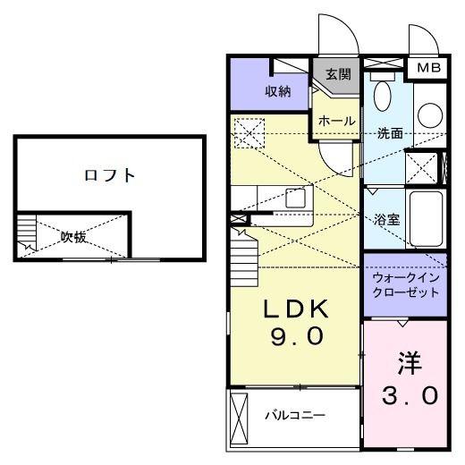 リバーサイド・ヴィラの間取り写真