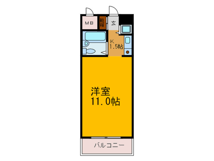 トゥ-ルロワイエ上本町の間取り写真