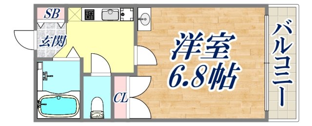 リッチライフ甲子園8の間取り写真