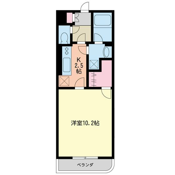 フォンテーヌの間取り写真