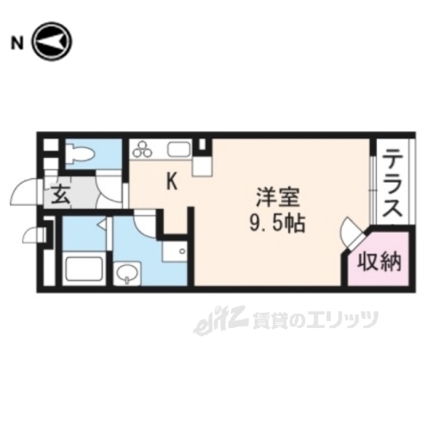 レオネクストみやこ385の間取り写真