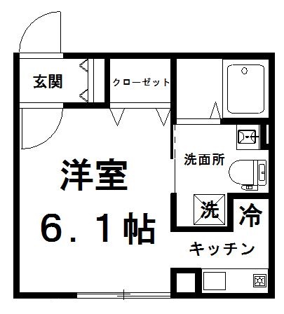 【さいたま市大宮区宮町のマンションの間取り】