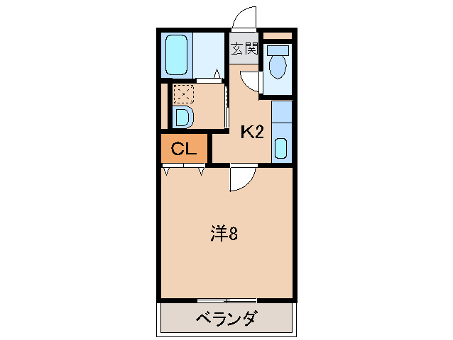 グリーンハイツの間取り