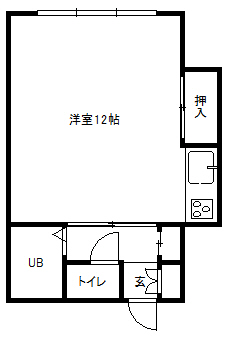 フジハイツの間取り