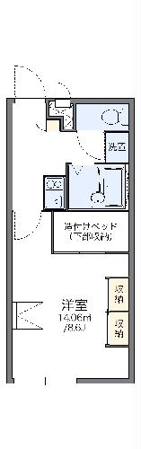 レオパレス長根Ａの間取り