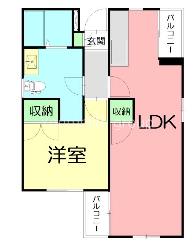 ツインハウス井上の間取り