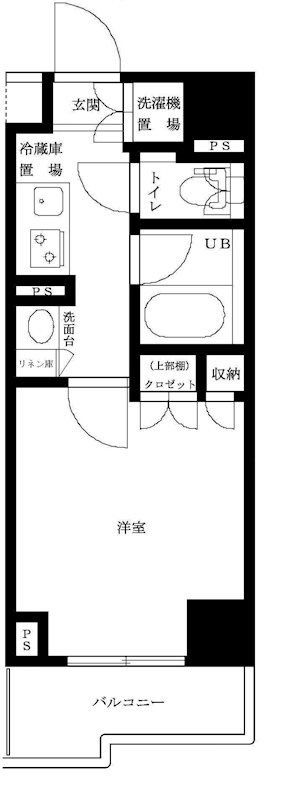 ルーブル仲六郷壱番館の間取り