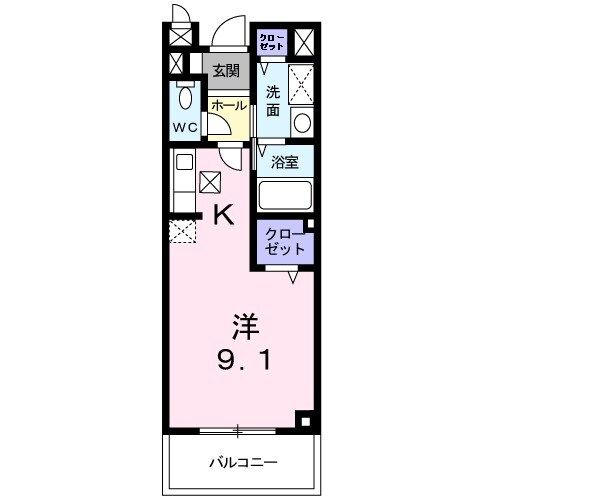 【プラシード・ｉの間取り】