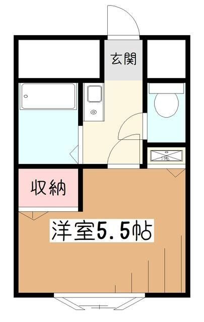 東村山市本町のマンションの間取り