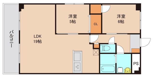 取手市新町のマンションの間取り